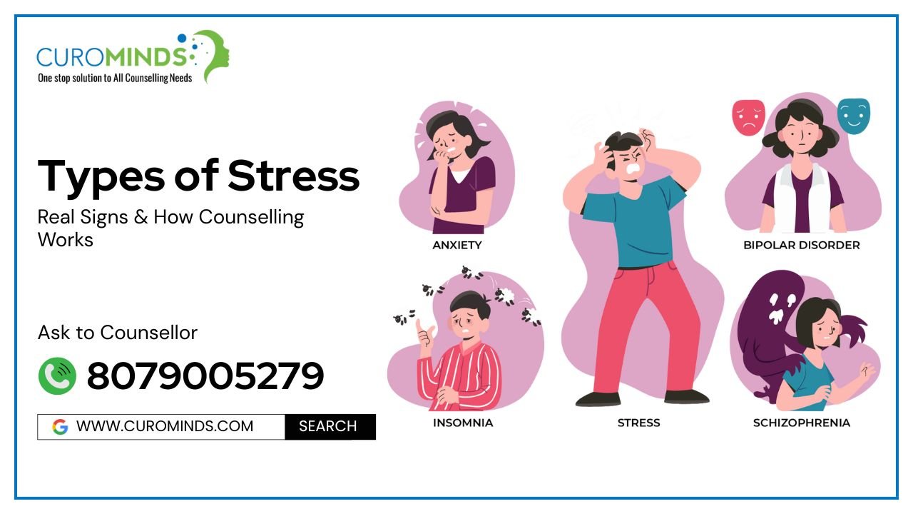 Types of Stress & How Counselling Helps
