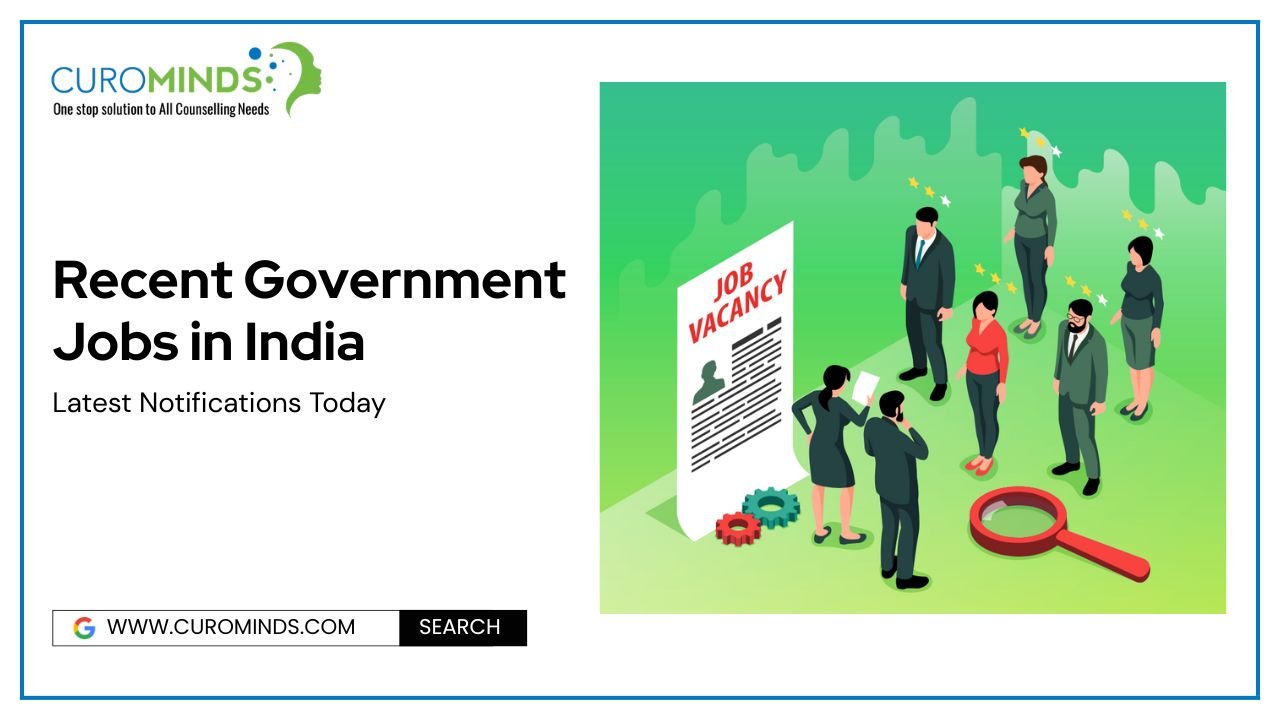 Recent Government Jobs in India 2026 | Verified Notifications Today